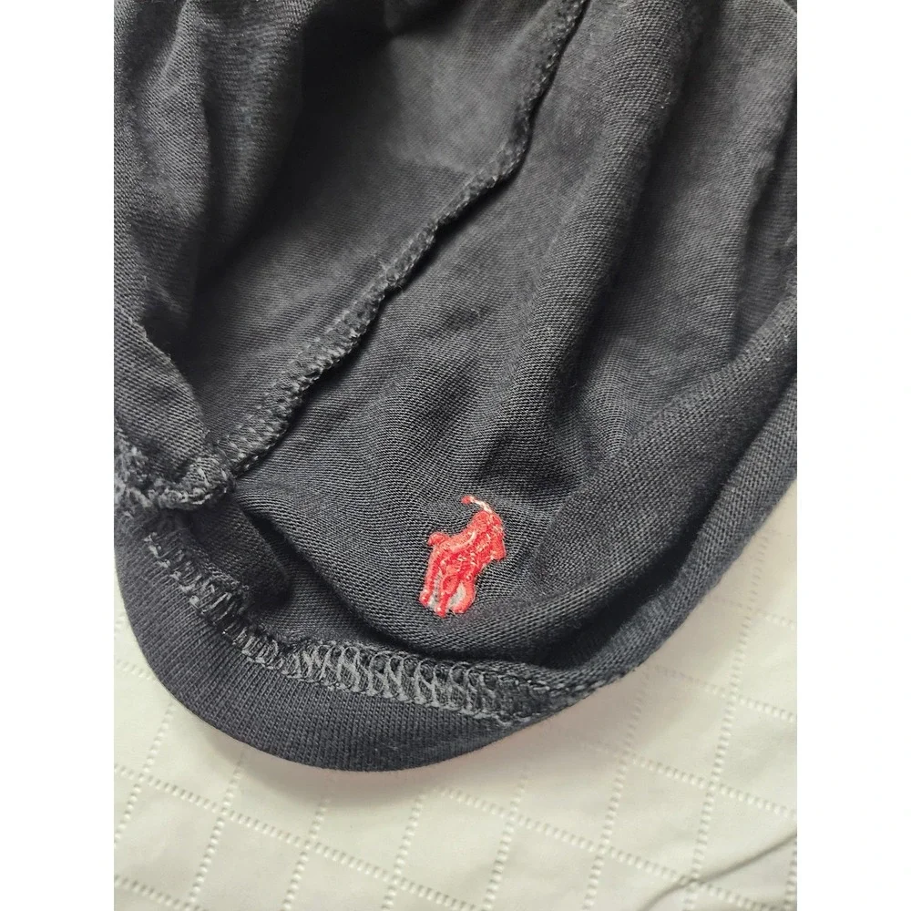 Polo Ralph Lauren Hoodie Mens Large Gray Comfort Jersey Pullover Red Pony Logo